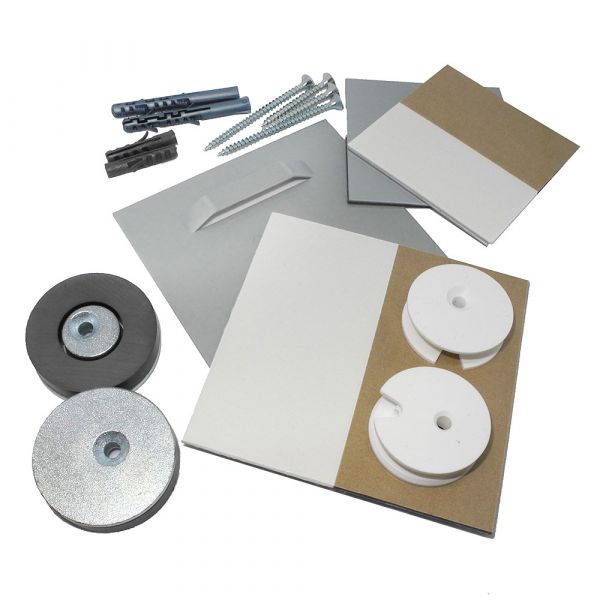 Spiegelbefestigung Profi Plus-Set 12 kg mit Magnetfixierung