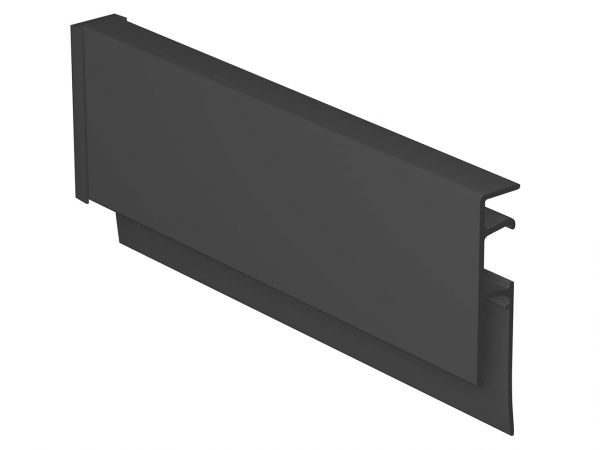 Artiteq - Smart Pocket Rail schwarz strukturiert 100 cm