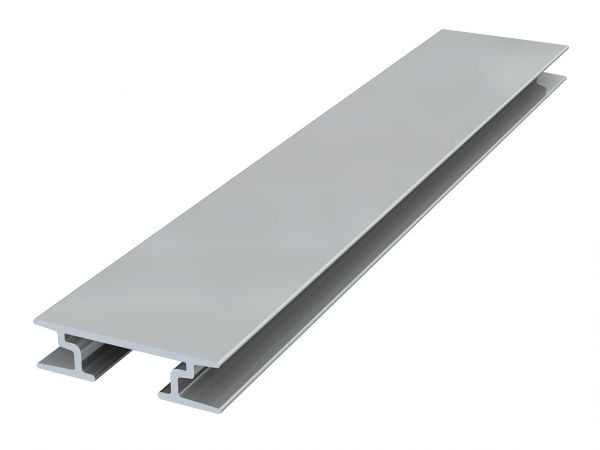 Artiteq - Back Frame Rail 8 mm 300 cm silber eloxiert