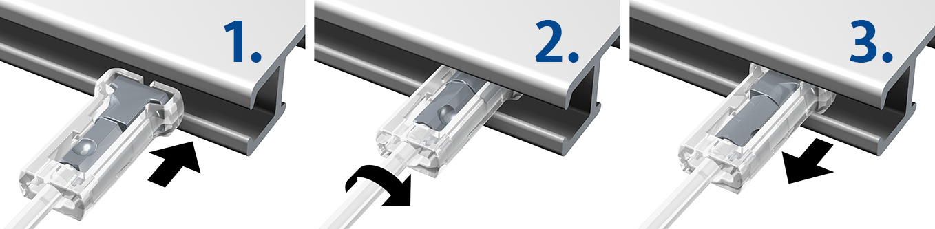 Artiteq Bilderseil Cliq2Fix Anwendung