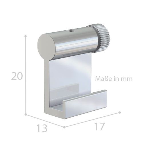 Bilderhaken für Alu-Rahmen