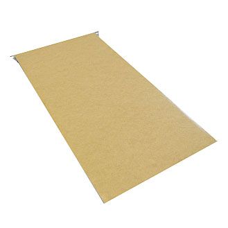 Spiegelblech bis 12 kg, 100 x 200 mm, selbstklebend, gekantet