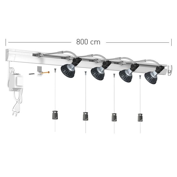 Artiteq - All-In-One Kit Combi Light Pro LED 8 m