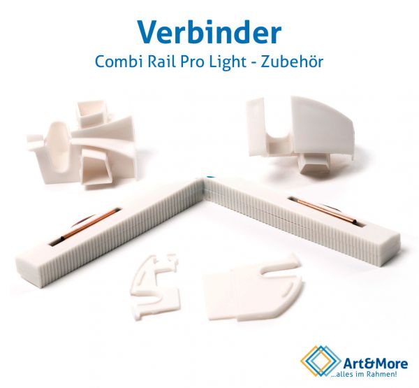 Verbinder für Combi Rail Pro Light Bilderschienen