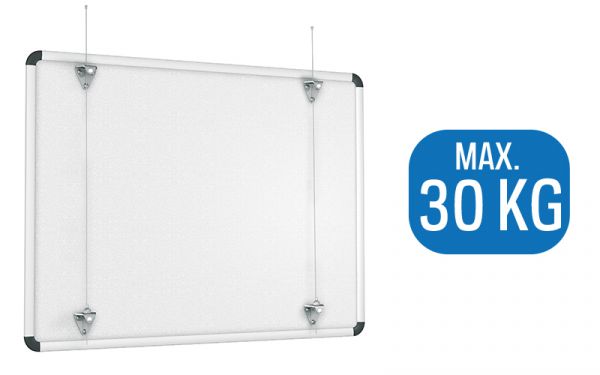 Artiteq Whiteboard-Set (ohne Stahlseil)