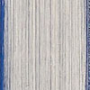 Silber matt mit blauen Kanten