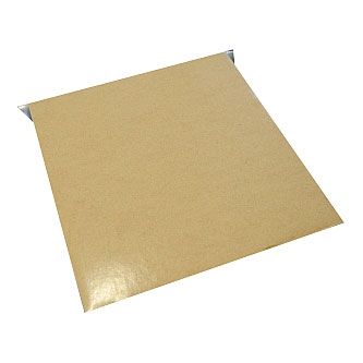 Spiegelblech 100 x 100 mm bis 6 kg, selbstklebend, gekantet