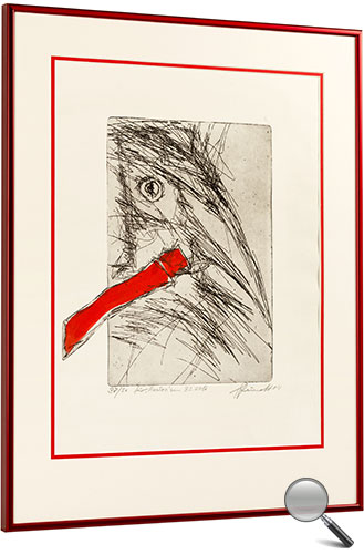 Art&More Einrahmung mit Doppelpassepartout
