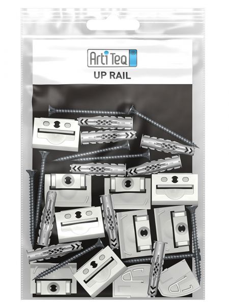 Artiteq - Set Befestigungsmaterial Up Rail