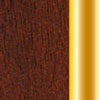 Dunkelbraun/Gold