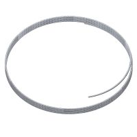 Stahlseil 10 Meter in Silber